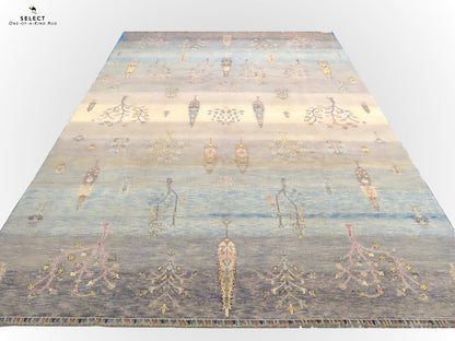 Gabbeh - Tree of Life (9'02"x12'02") pastels