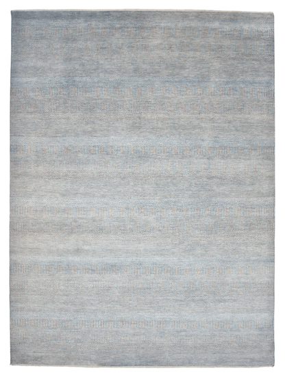 Durva/Grass Design (9'01"x12'02") lt.blue/gray
