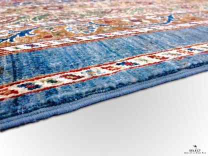 Turkish Shawl mt/blue 11' Runner