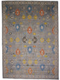 Afghan Oushak (10x14) gray