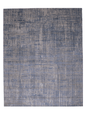 Contemporary wool/bamboo (8'00"x10'00") blue/gray