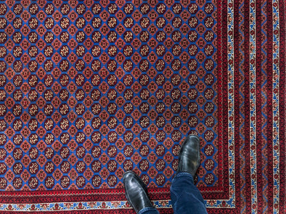 Balouch-Bokhara (6'06"x10'05") blue/dk.red
