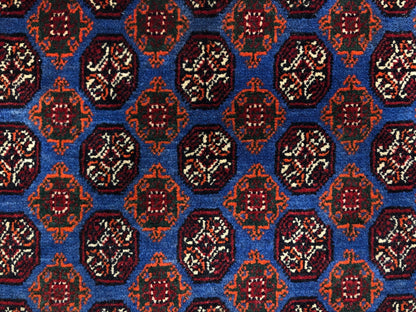 Balouch-Bokhara (6'06"x10'05") blue/dk.red