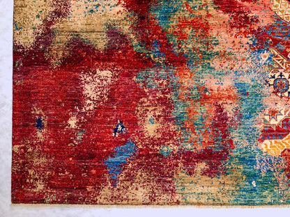 Celestial Mamluk (9'09"x13'06") red/multicolor