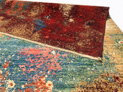 Celestial Mamluk (9'09"x13'06") red/multicolor