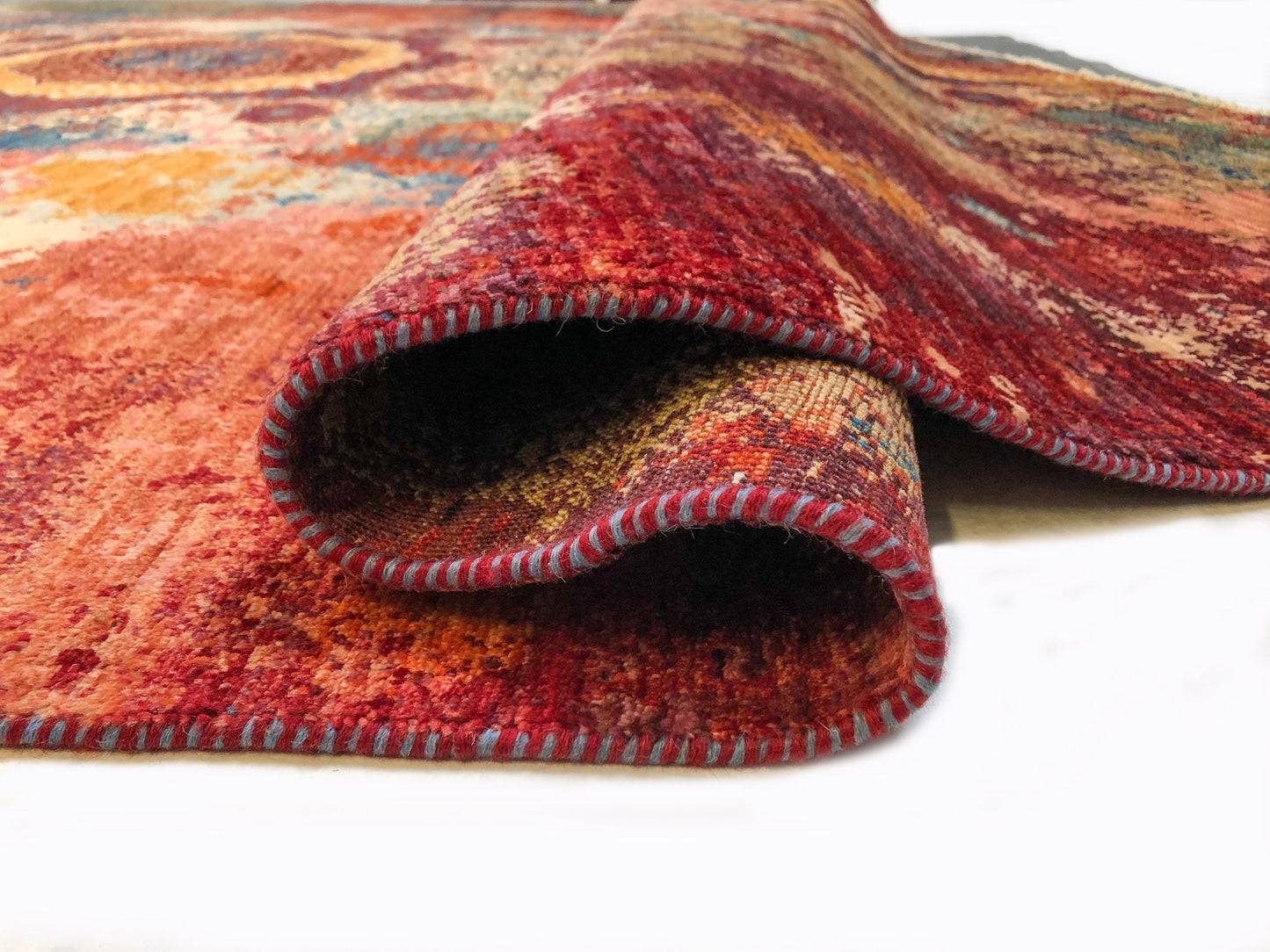 Celestial Mamluk (9'09"x13'06") red/multicolor