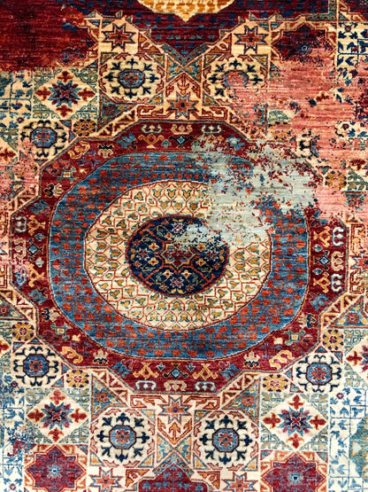 Celestial Mamluk (9'09"x13'06") red/multicolor