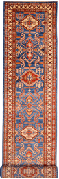 Super Kazak (17' Runner) blue/ivory