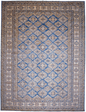Antique Washed Super Kazak (10'06"x13'08") blue/ivory