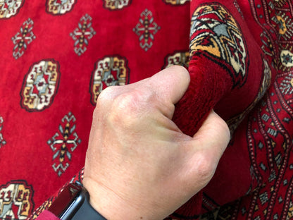 Salor Bokhara (9'02"x11'09") deep red