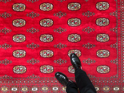 Salor Bokhara (9'02"x11'09") deep red