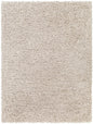 Siari Solid Oatmeal Shag Rug