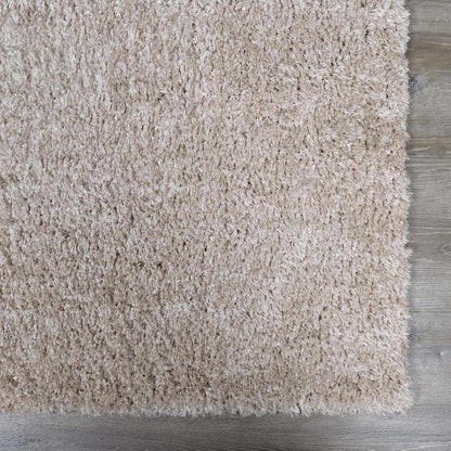 Siari Solid Oatmeal Shag Rug