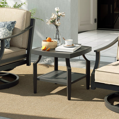 Tamarin 5-Seats Conversation Sofa set with 2 Ottomans