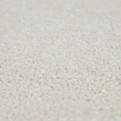 Solid Flatweave Rug Porto for Living Room - Cream