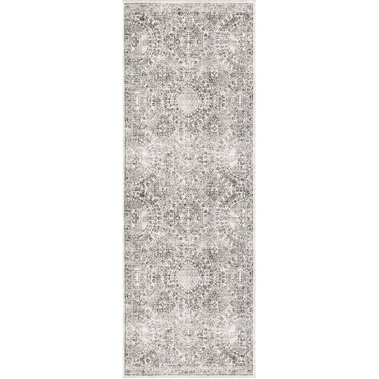 Versailles Winter modern in Grey : Runner Rug