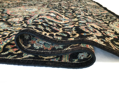 Jabari Kirman (9'07"x13'09") black/multicolor