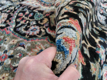 Jabari Kirman (9'07"x13'09") black/multicolor