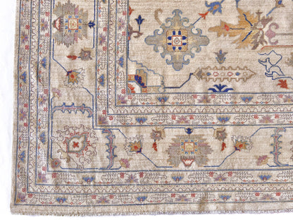 Afgahn Oushak (9'10"x14'00") ivory