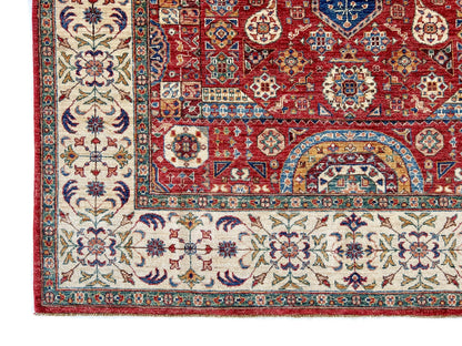 Mamluk (5'10"x8'02") red/ivory
