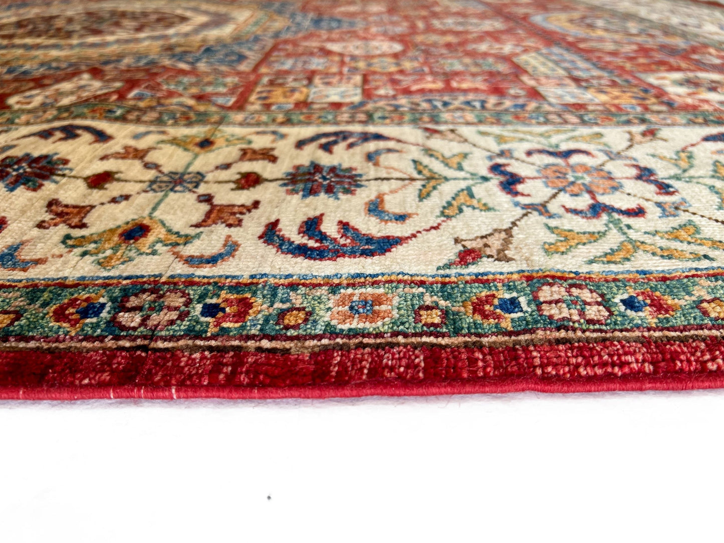 Mamluk (5'10"x8'02") red/ivory