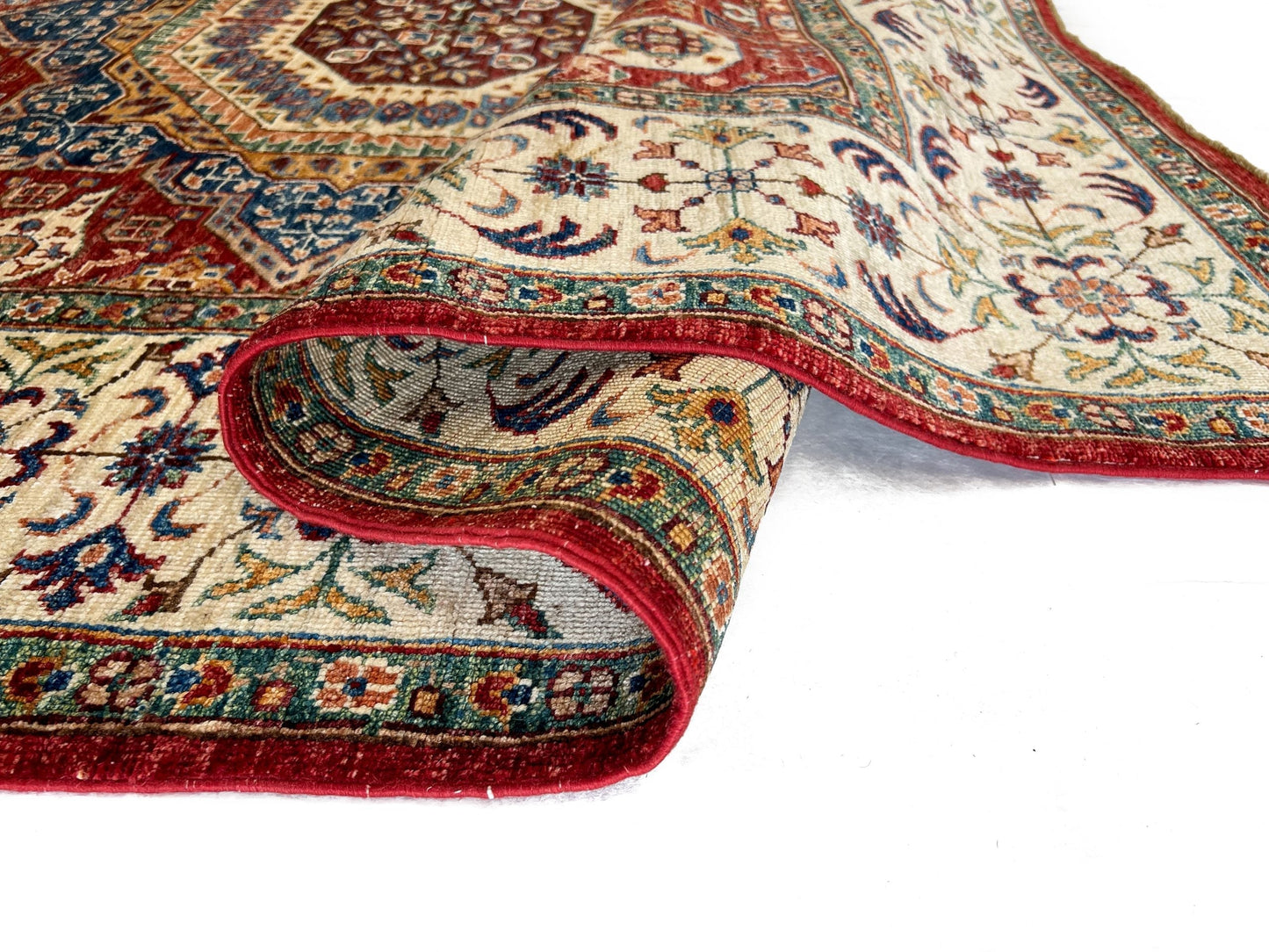 Mamluk (5'10"x8'02") red/ivory