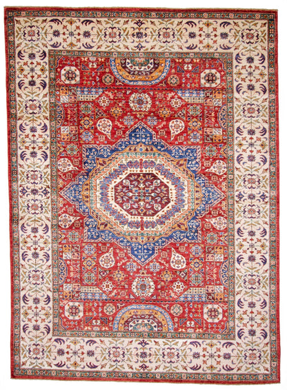 Mamluk (5'10"x8'02") red/ivory