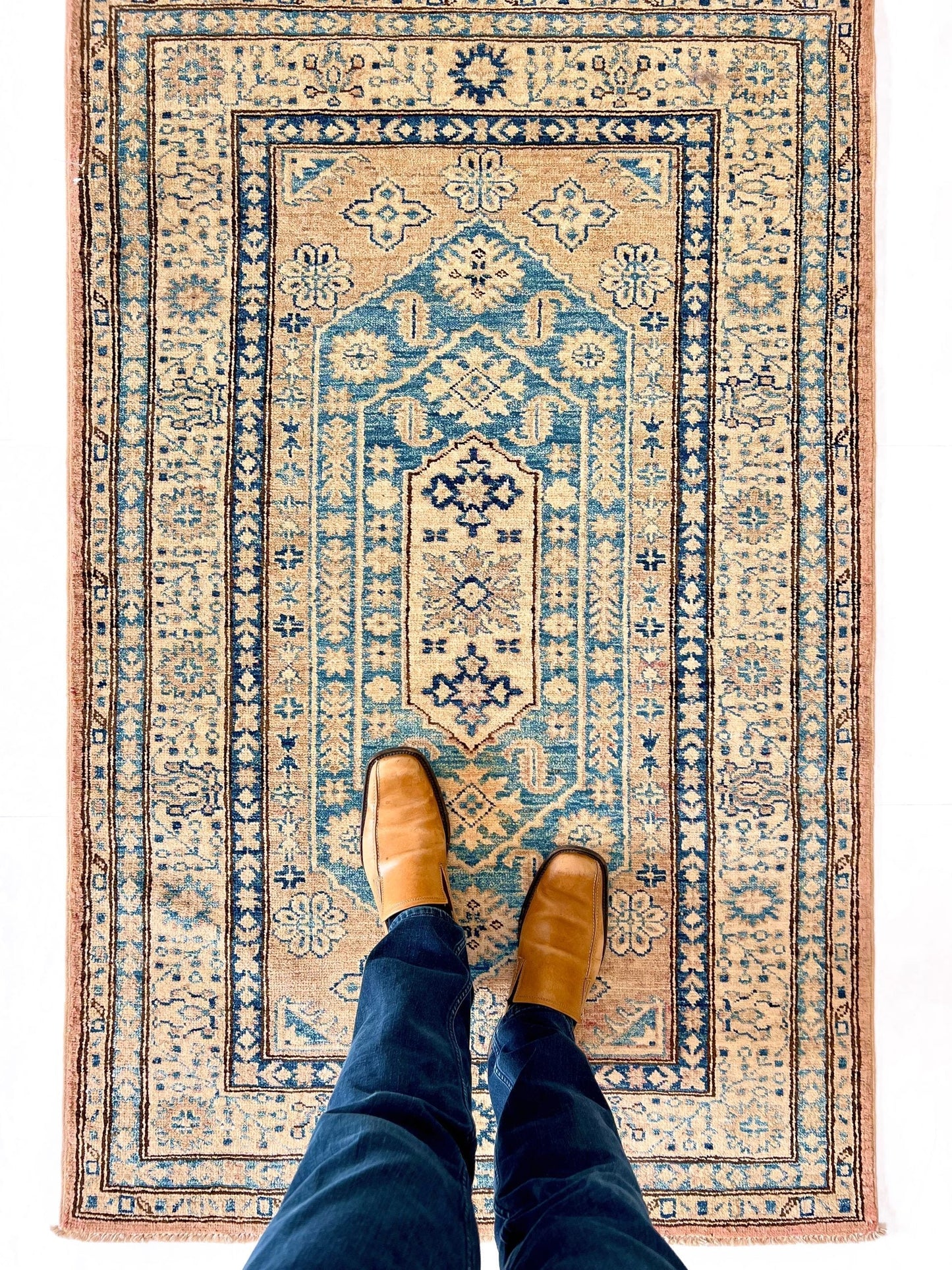 Antique-Washed Super Kazak (3x5)