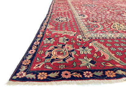Antique Amritsar (10'00"x16'02") deep red