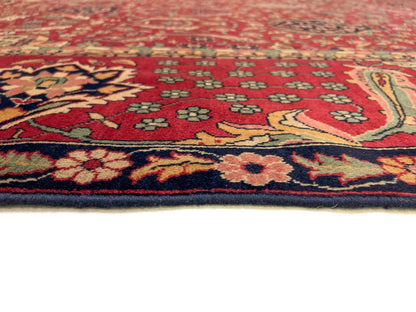 Antique Amritsar (10'00"x16'02") deep red