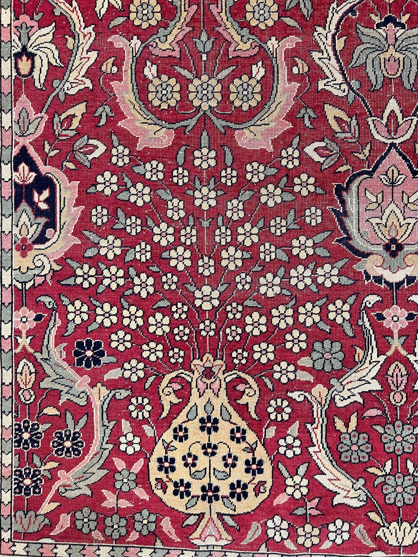 Antique Amritsar (10'00"x16'02") deep red