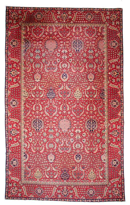 Antique Amritsar (10'00"x16'02") deep red