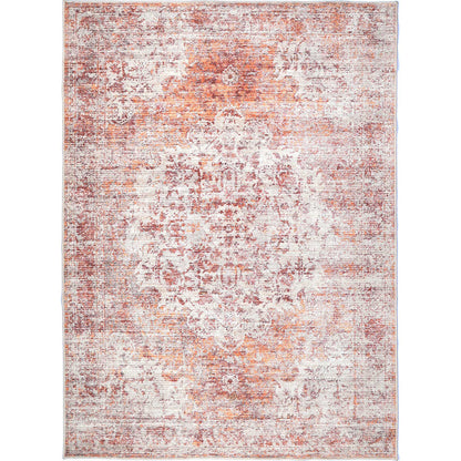 Senlis Sunset Mandarin in Orange & Pink Rug