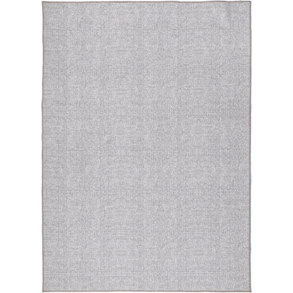 Urban Cobblestone Solid Area in Grey Rug