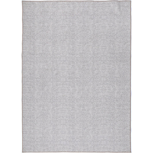 Urban Cobblestone Solid Area in Grey Rug