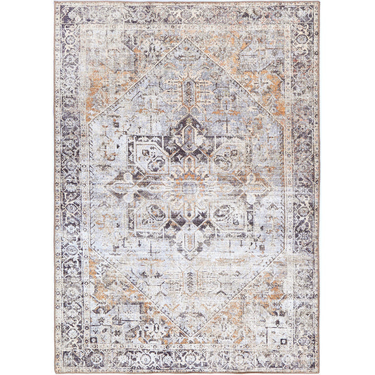 Louis Machine Washable in Beige Rug