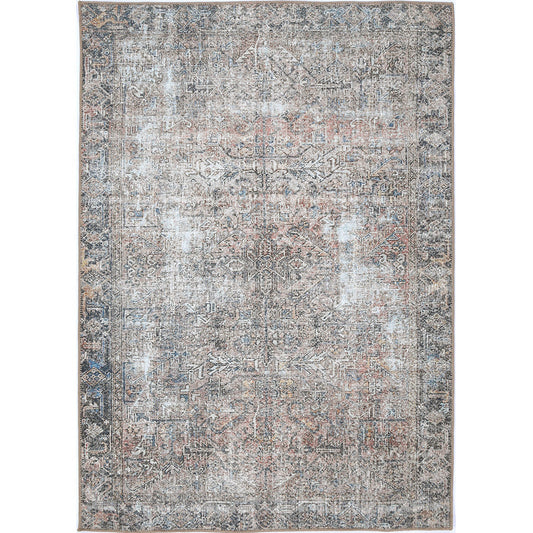 Bohemia Machine Washable in Grey Rug