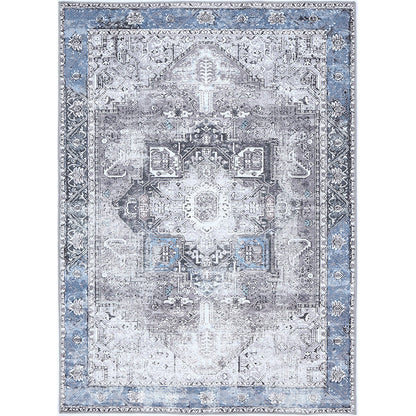 Odette Machine Washable in Blue Rug