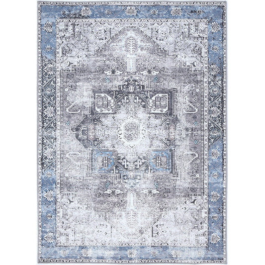 Odette Machine Washable in Blue Rug