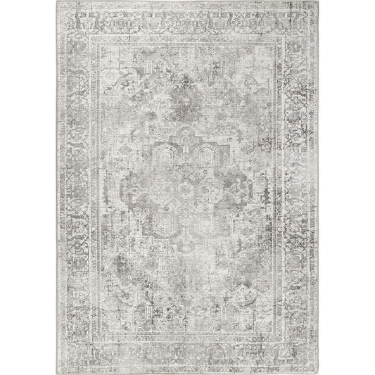 Distressed Vintage Chilaz in Grey Rug