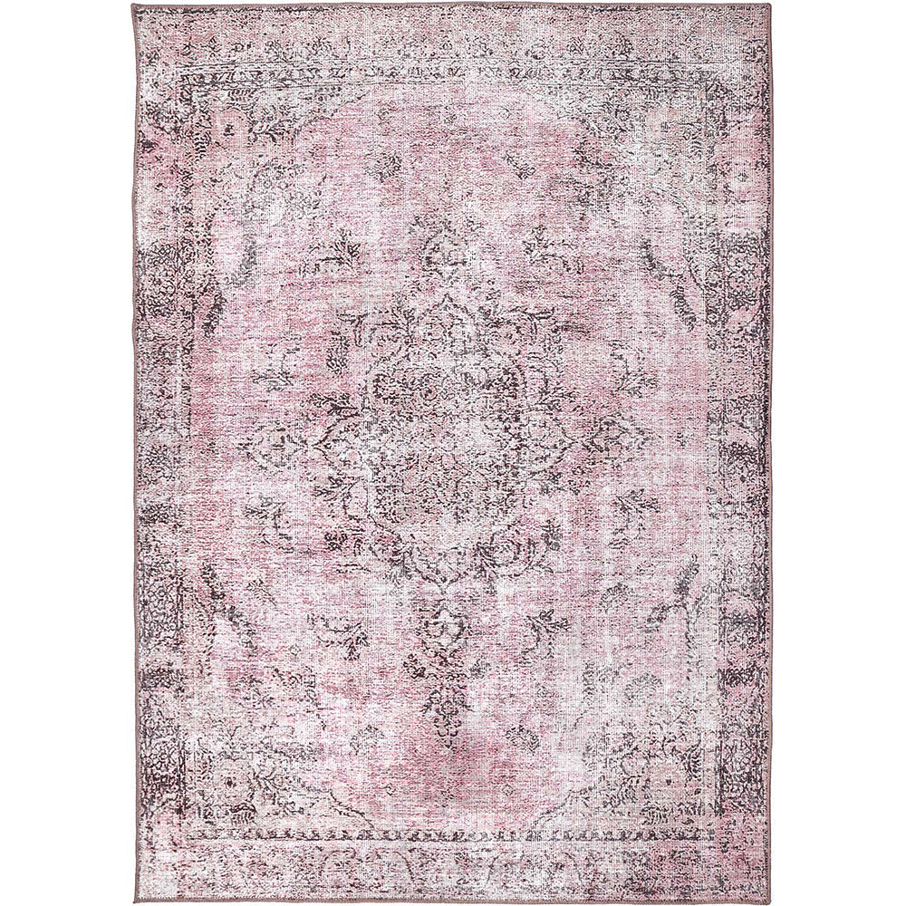 Germain Medallion Design in Pink Rug