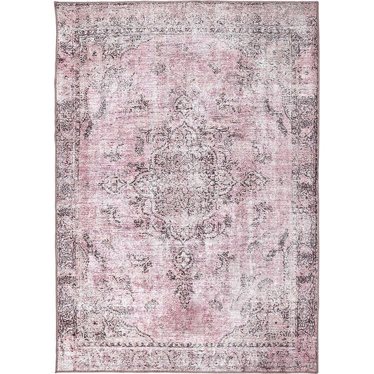 Germain Medallion Design in Pink Rug
