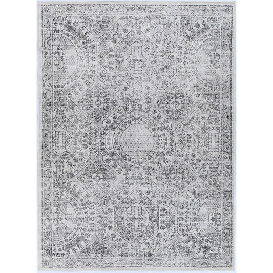 Versailles Winter modern in Grey Rug