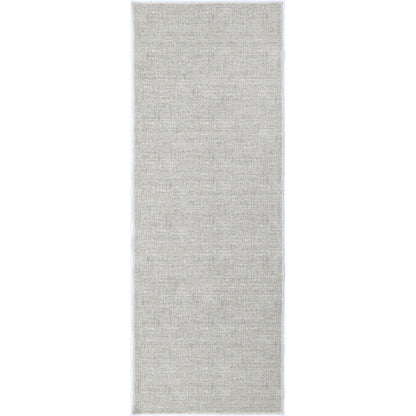 Urban Cobblestone Solid in Grey : Runner Rug