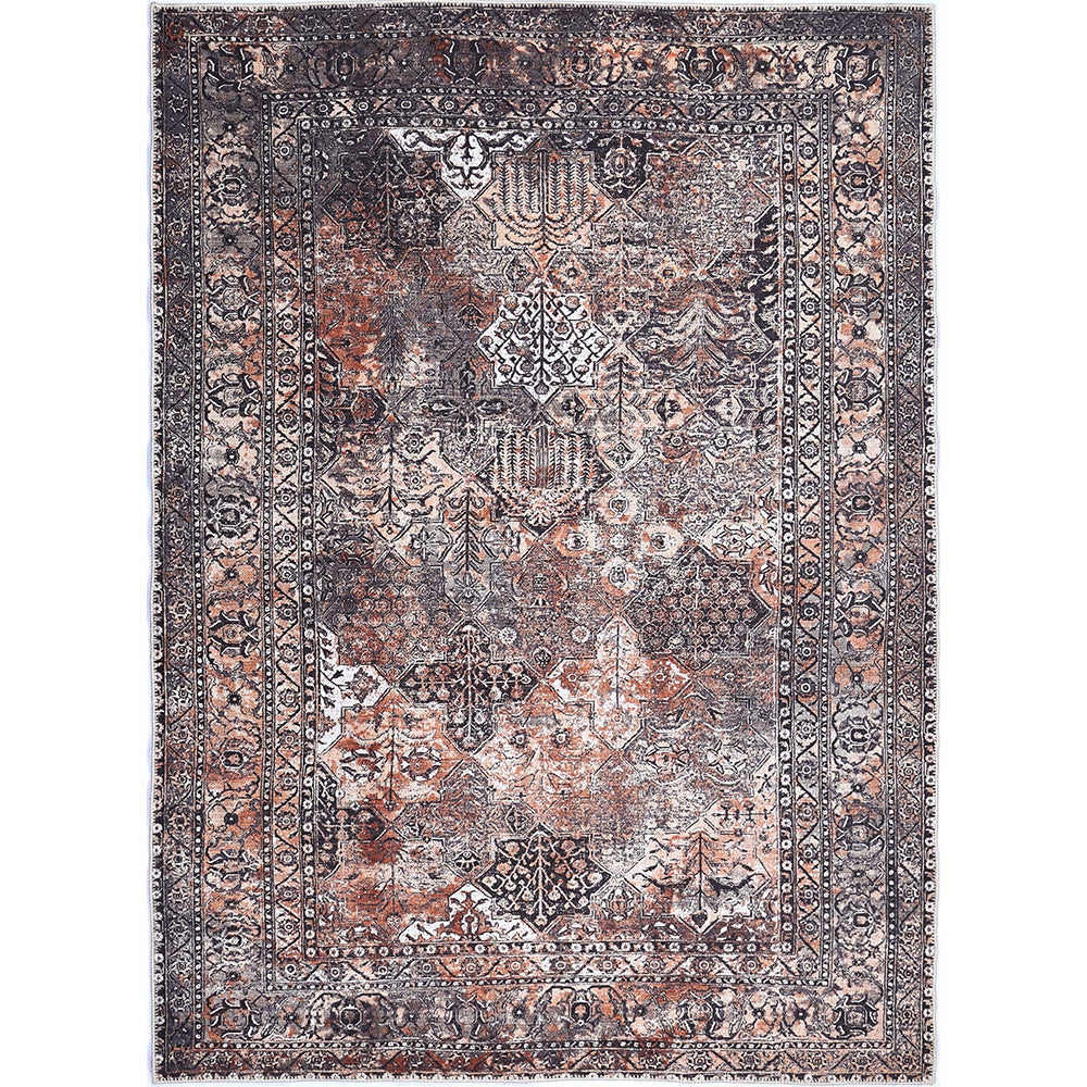Vintage Tanner Elegance in Natural Rug