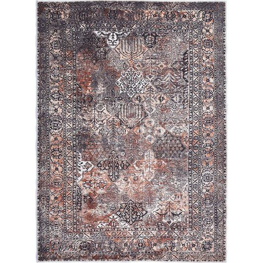 Vintage Tanner Elegance in Natural Rug