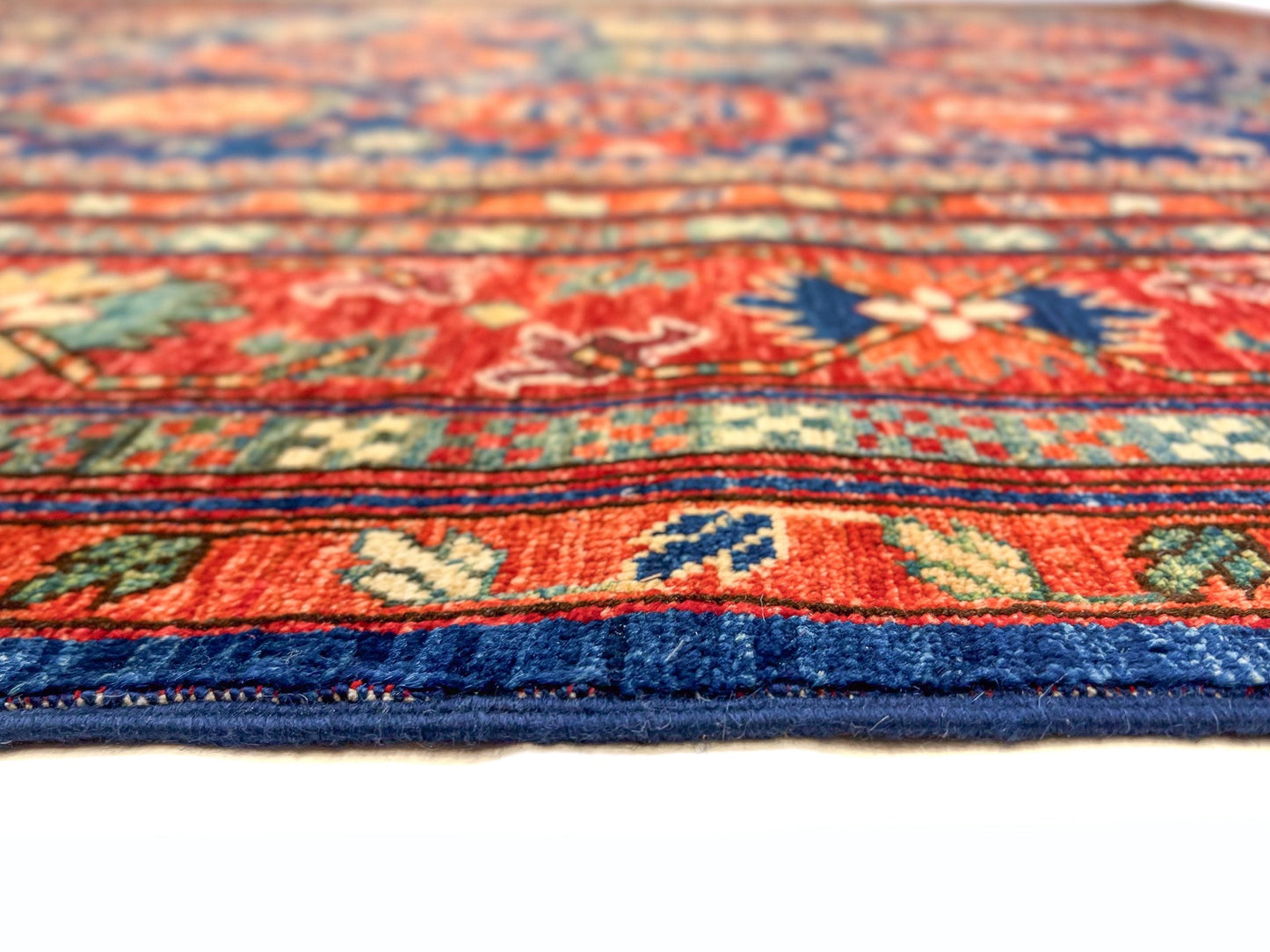 Afghan Aryana (8'10"x11'08") blue/red