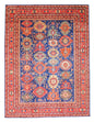 Afghan Aryana (8'10"x11'08") blue/red