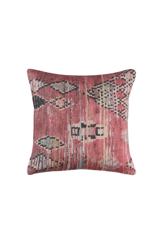 Vintage Chaima Modern in Red Pillow