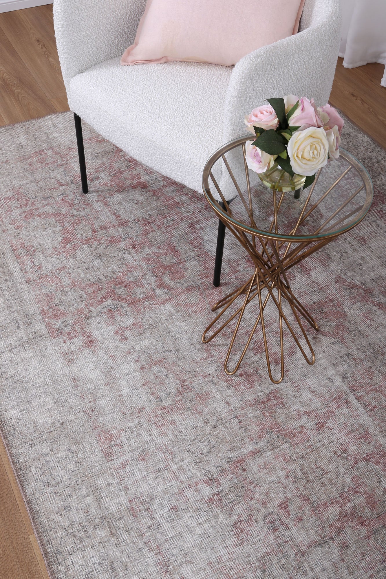 Vintage Adeline Modern in Beige Rug